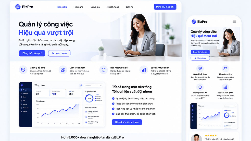 tối ưu landing page