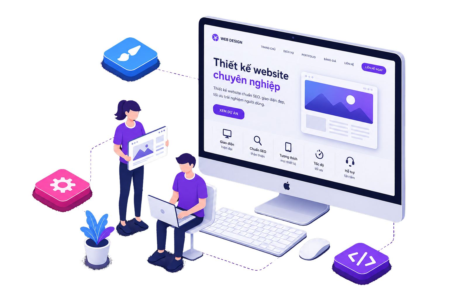 dịch vụ thiết kế website
