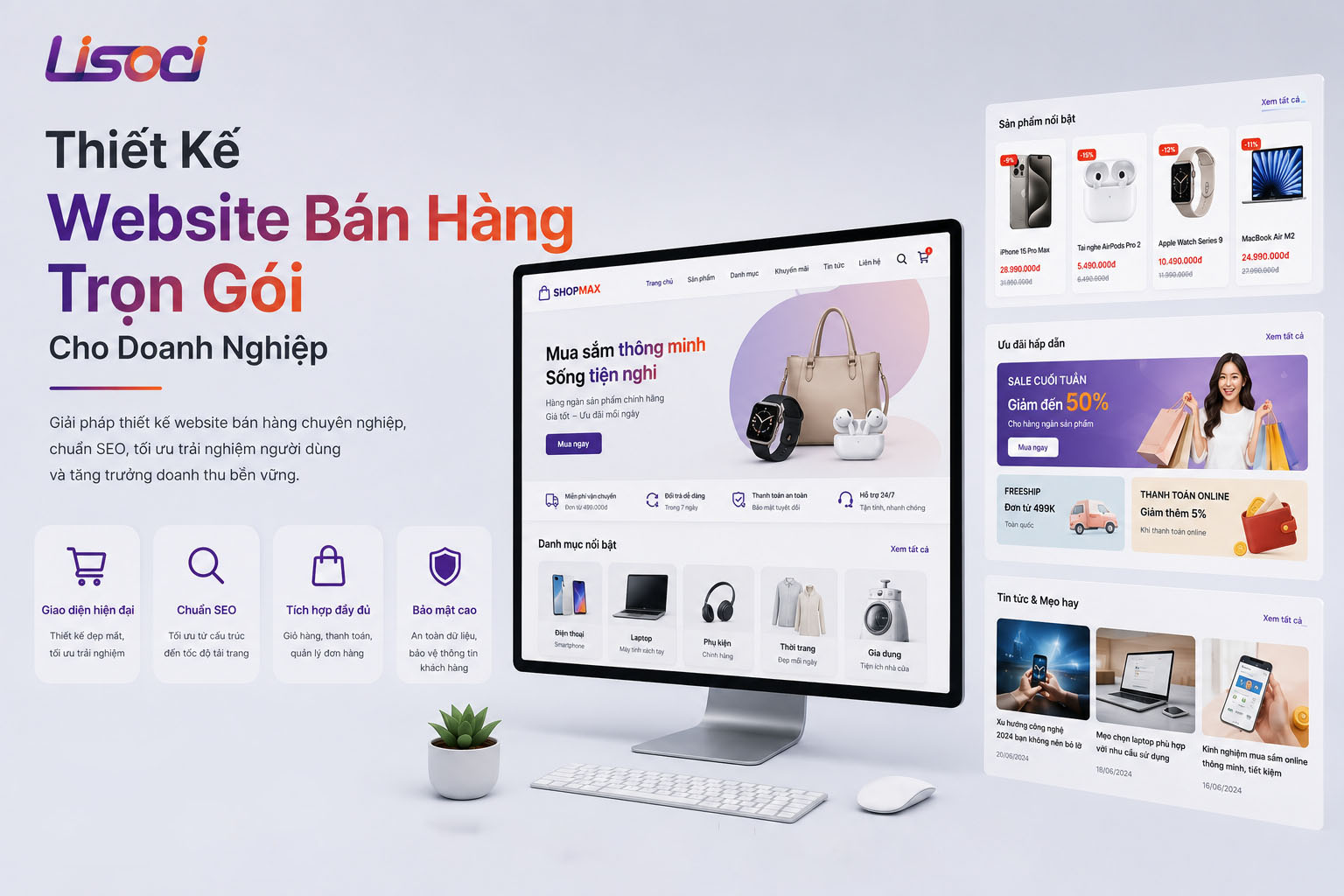 thiết kế website bán hàng
