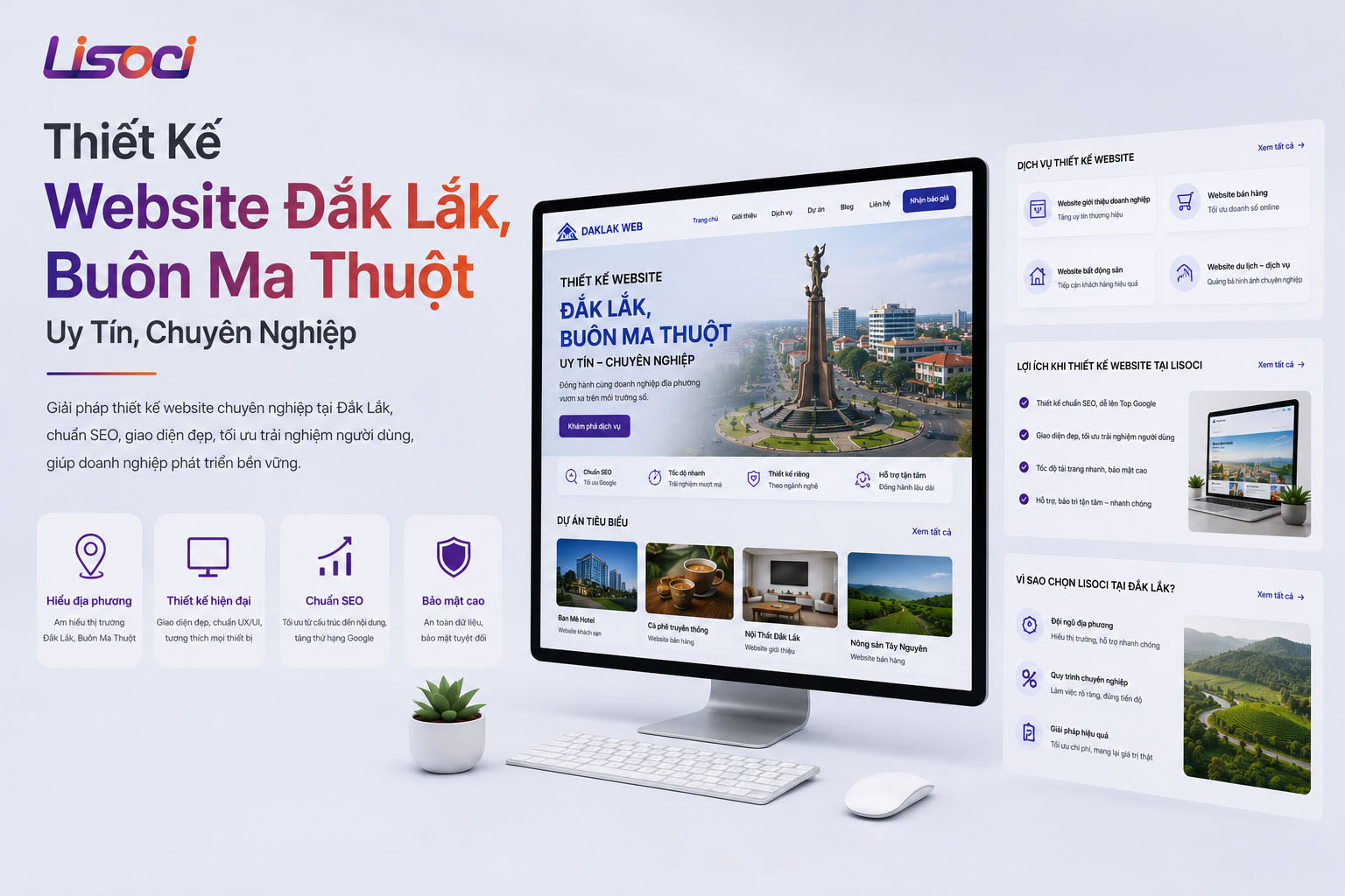 thiết kế website đắk lắk