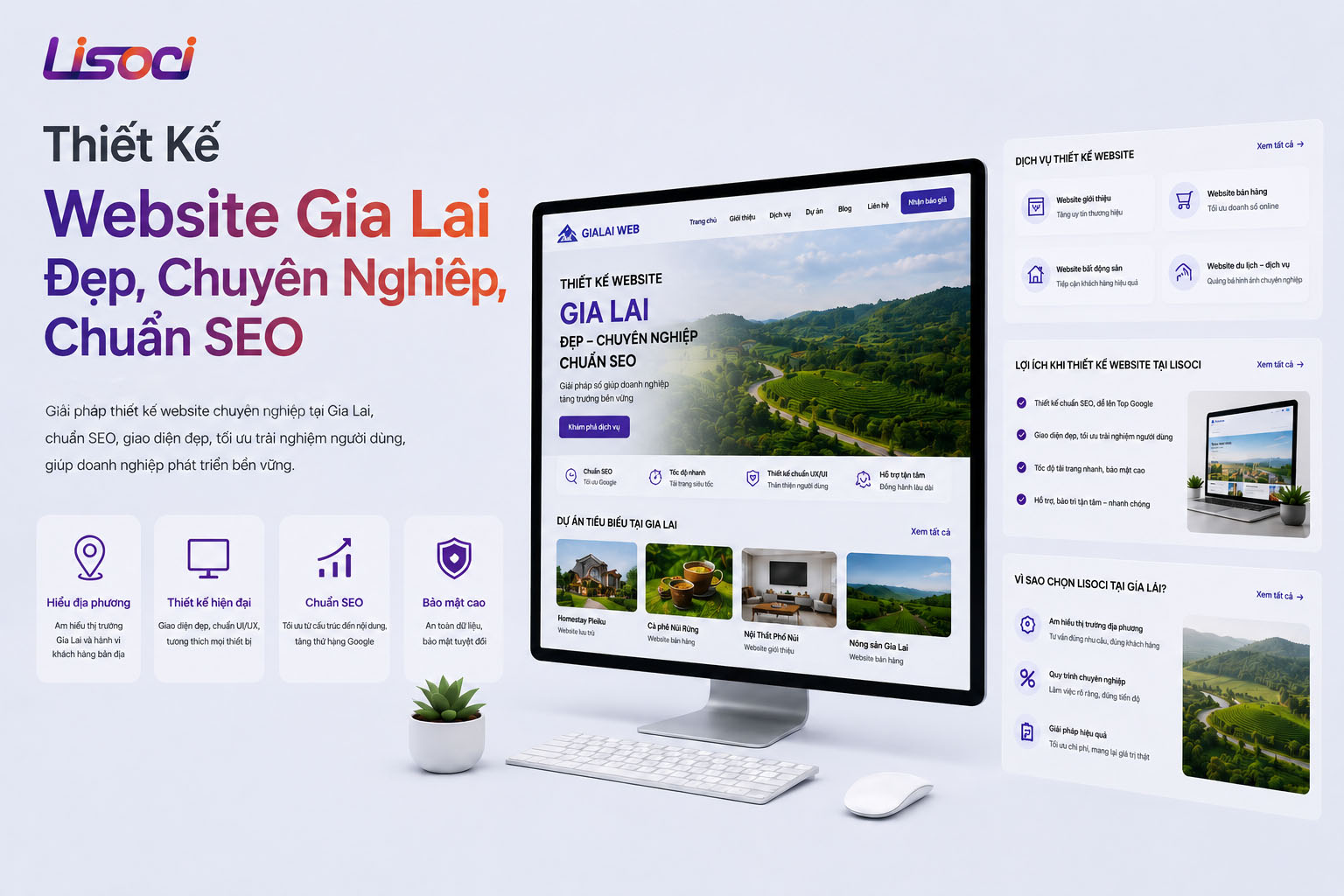thiết kế website gia lai